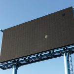 black billboard